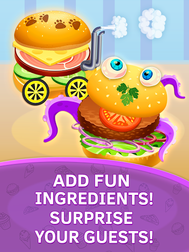 Baby kitchen game Burger Chef  screenshots 1
