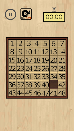 Sliding Number Puzzle Lite Screen 3