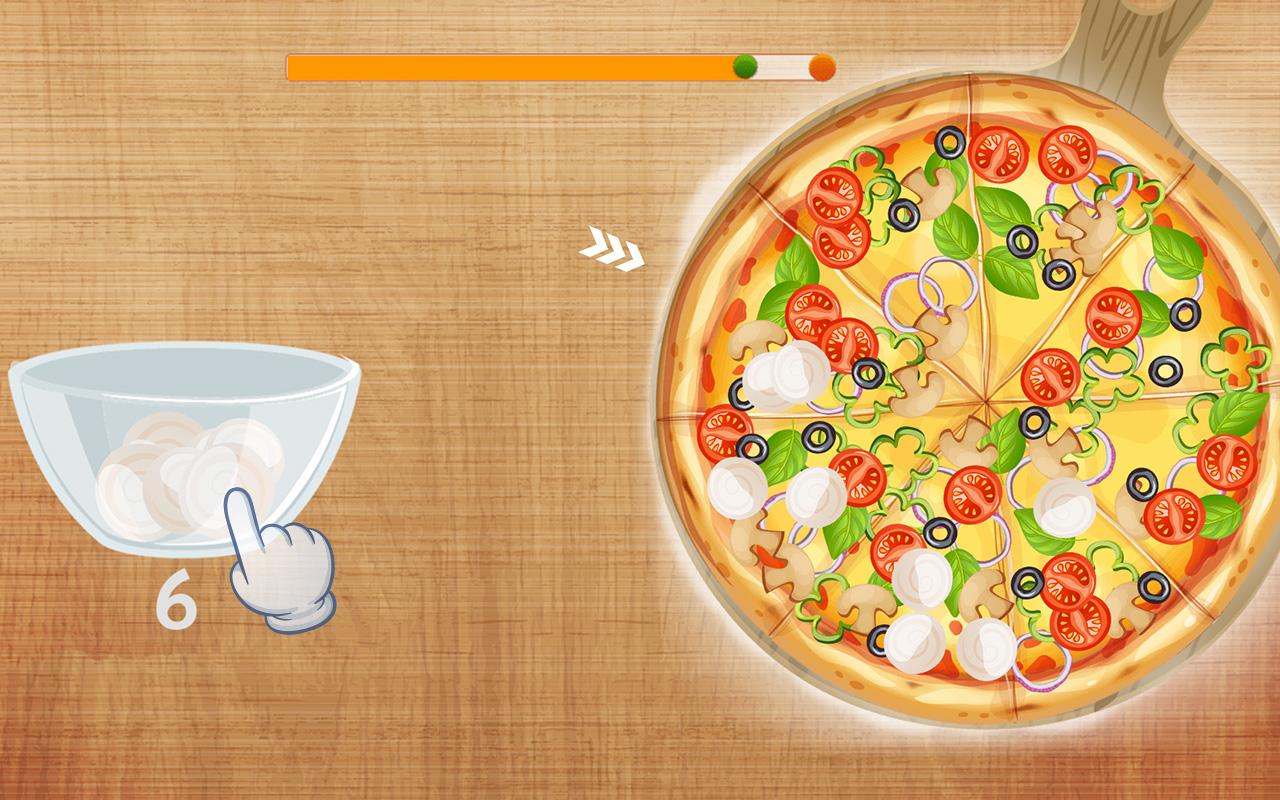 Android application Puzzle for kids - learn food screenshort
