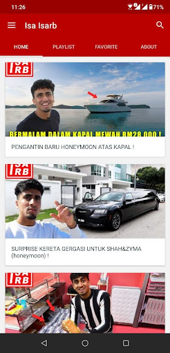 Isa Isarb Channel Screen 2