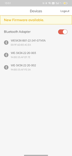 WeCo BlueTooth Screen 2