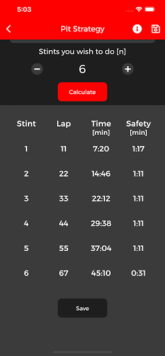 Reds Racing Screen 3