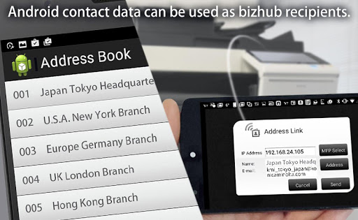 bizhub Remote Access Screen 2