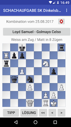 Schachaufgabe SK Dinkelsbühl - Screenshot 2