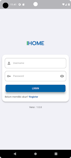 Android application iHome - Security screenshort