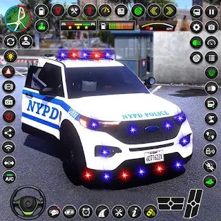 NYPD Police Jeep Driving Games apk