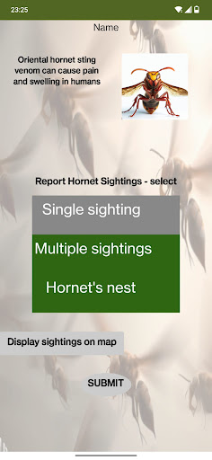 HornetPlot Screen 2