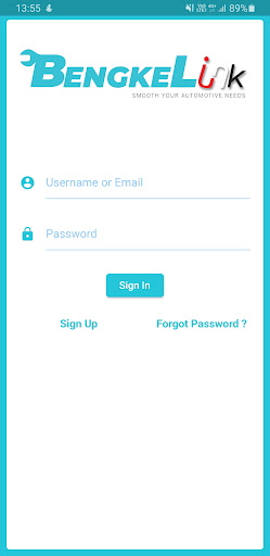Android application Bengkelink screenshort