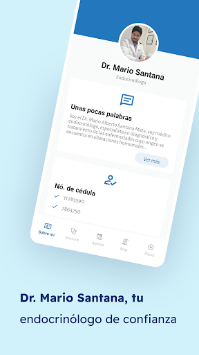 Android application Endo App - Dr. Santana screenshort