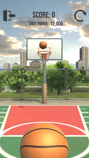 Basketball Court Dunk Shoot Game