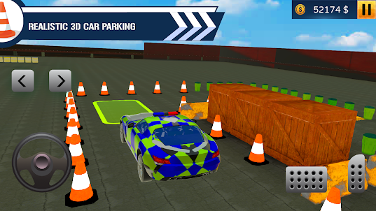 Police Car Parking - 3D Game
