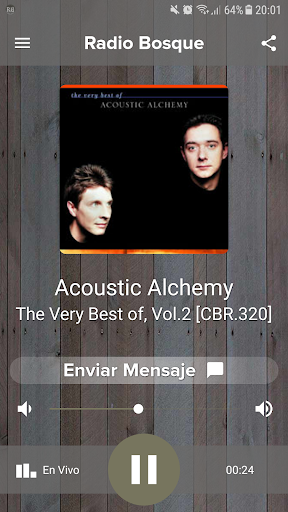 Android application Radio Bosque screenshort