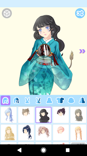 Android application Lolita Avatar Maker: Make Your screenshort