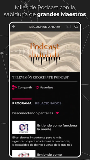 Android application Televisión Consciente - Yoga screenshort