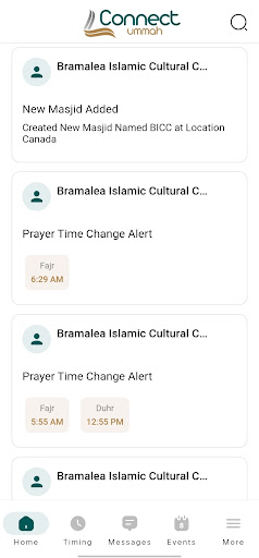 Connect Ummah Screen 2