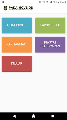 Padamoveon Kota Blitar (Aplika Screen 2