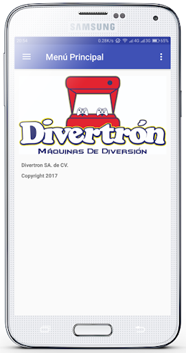 Android application Divertrón screenshort