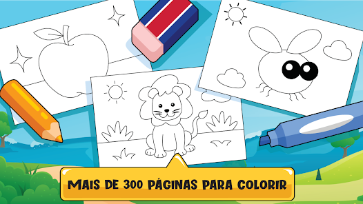 Livro para colorir crianças na App Store
