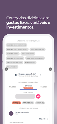 Organize 50 30 20 Screen 3