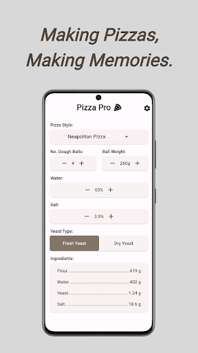 Android application Pizza Pro | Perfect Dough screenshort