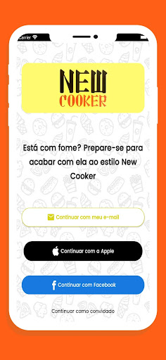 Android application New Cooker screenshort