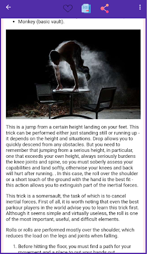 parkour lessons Screen 2
