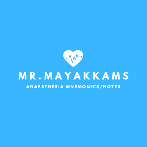 Anaesthesia Notes/Mnemonic Pro logo