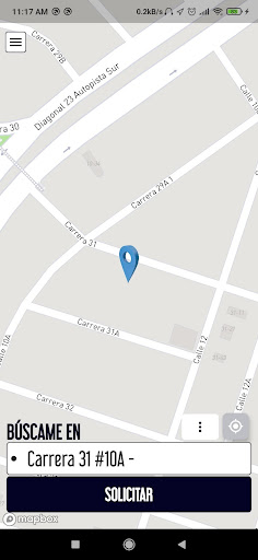 Android application Usuario Taxis Guadalajara screenshort