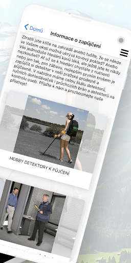 Detektory kovu Screen 2