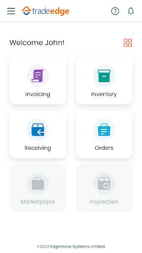 Home App TradeEdge (Prod) Screen 2