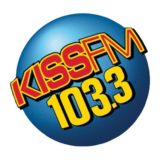 1033 Kiss FM logo