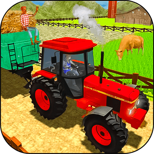 Farming Tractor Trolley Sim