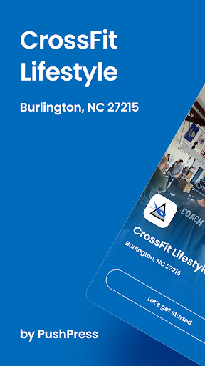 Android application CrossFit Lifestyle screenshort