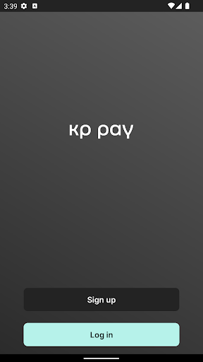 Android application KP Pay screenshort