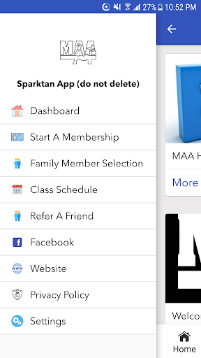 MAA Student App Screen 3