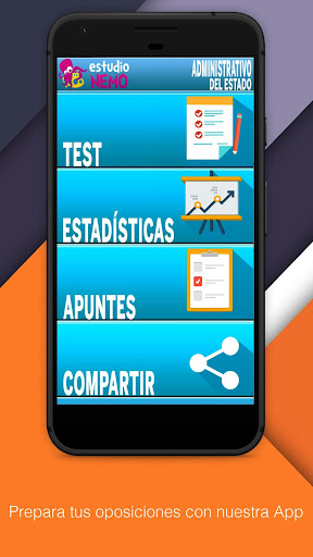 Android application Administrativo del Estado screenshort