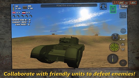 Attack on Tank MOD APK- World War 2 (Unlimited Money) 8
