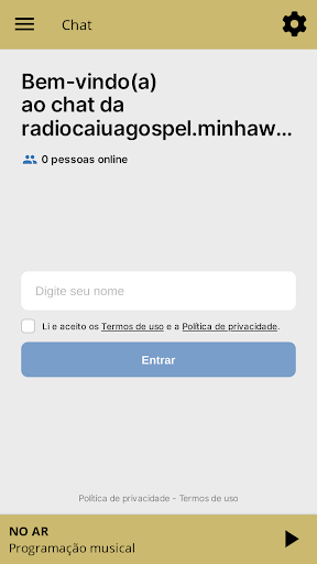 Rádio Caiuá Gospel Screen 3