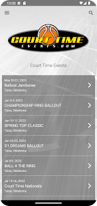 Court Time Events