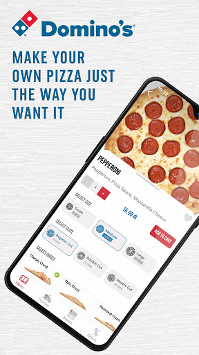 Android application Domino’s Pizza Azerbaijan screenshort