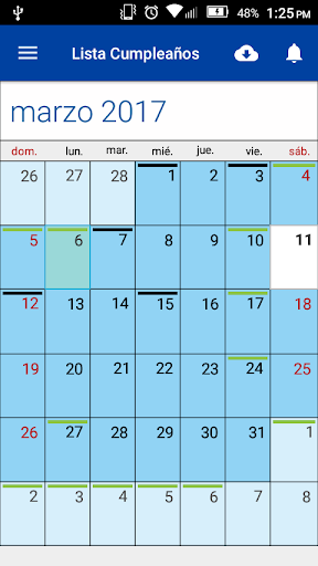 CIMA PERSONAL Screen 2