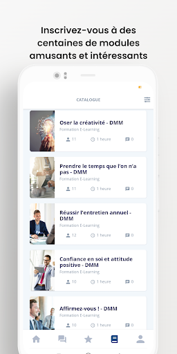 DMM Up - Mobile Learning Screen 3