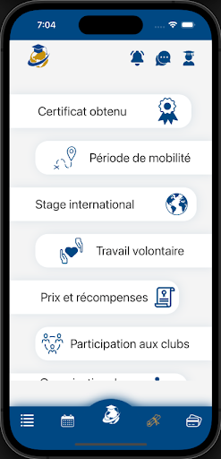 IIT Scolarité Screen 2