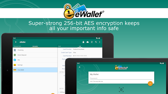 eWallet - Password Manager Captura de tela