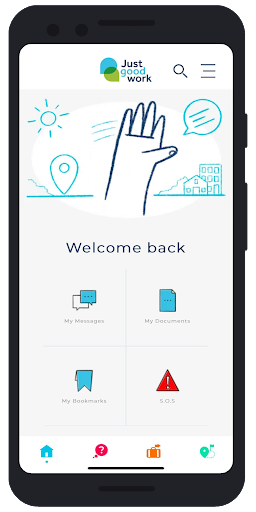 Android application Just Good Work screenshort