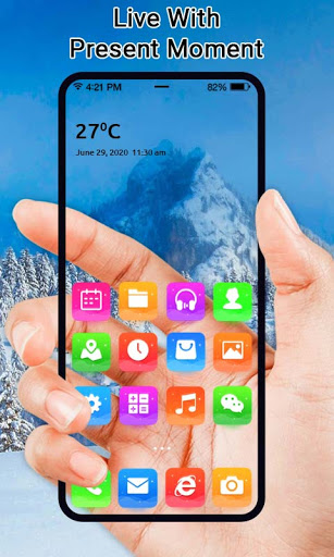 Transparent Live Wallpaper Screen 3