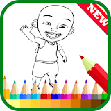 Coloring Upin Book Ipin Pages icon