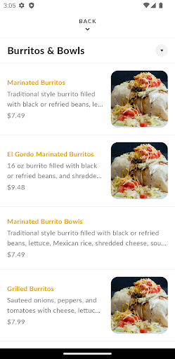 Well Dressed Burrito Screen 3