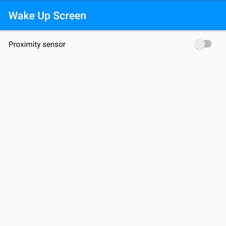 #1. Wake Up Screen (Android) di: SJMB