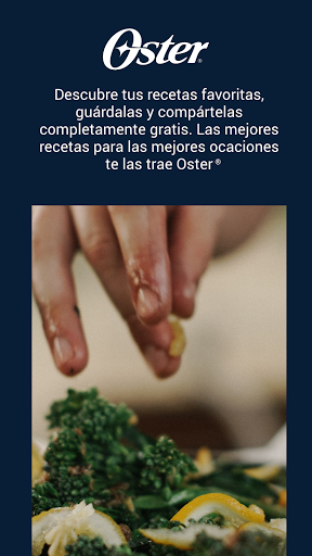 Android application Recetas Oster screenshort